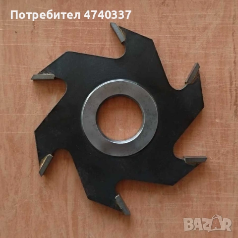 Фрезер фалцови за дърво D 125 mm H 6 mm d 30 mm неизползван
