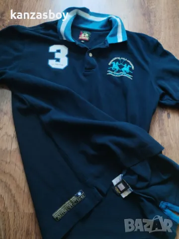 la martina guards polo club - страхотна мъжка тениска 2ХЛ УМАЛЕНА, снимка 6 - Тениски - 49815845