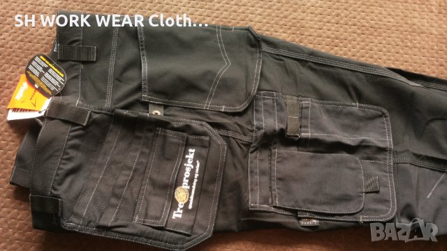GESTO STRETCH Work Wear Trouser размер 58 / XXXL изцяло еластичен работен панталон W3-97, снимка 4 - Панталони - 42212726