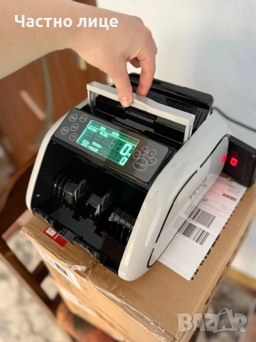 Професионален брояч на банкноти с детекция на фалшиви пари, снимка 3 - Друго търговско оборудване - 53161917