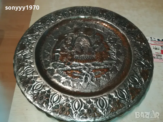 КРАСИВА РЕЛЕФНА ЧИНИЯ С ДВОЙНО ДЪНО 2910241805