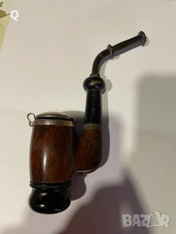 Антикварна лула от бриар – Bruyère Garantie (Германия / Франция, ок. 1900–1950 г.) (18)