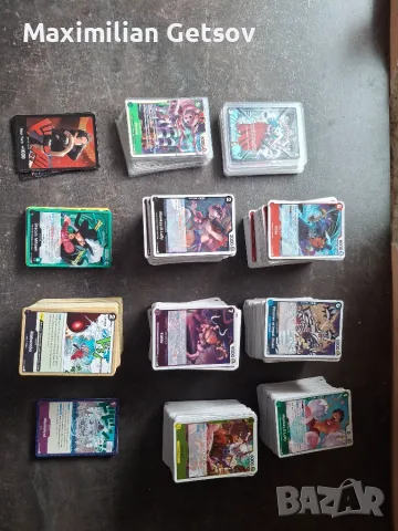 One Piece Card Game колекция, снимка 4 - Карти за игра - 56061231
