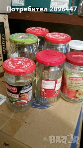 Буркани за сладка и лютеница-200 мл, 350 мл, 750 мл и компотени