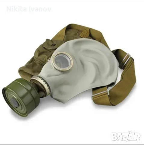 Съветски противогаз ГП-5 GP-5, снимка 1