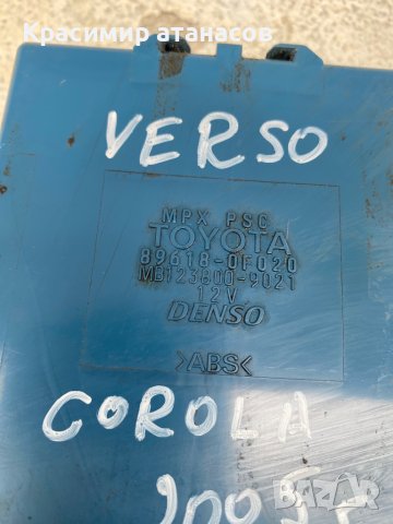 Модул за Тойота корола версо.MB123800-9021.89618-0F020, снимка 2 - Части - 40269694