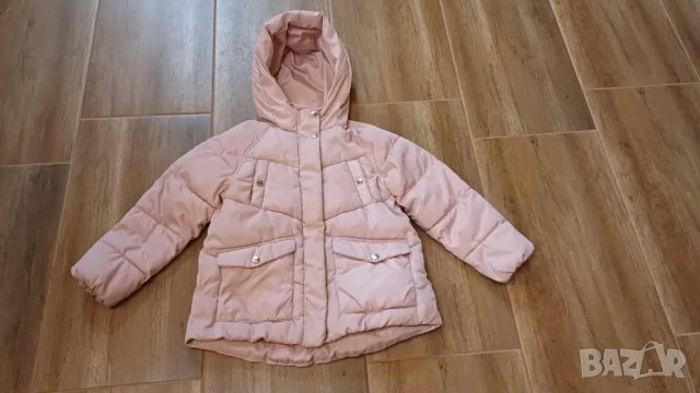 Детско розово яке Зара , снимка 1 - Детски якета и елеци - 48539968