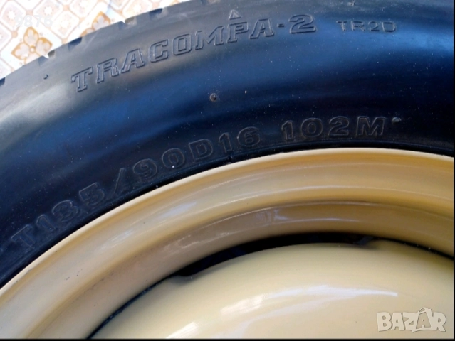 Резервна гума за Хонда, с крик и ключ , снимка 4 - Гуми и джанти - 52774716