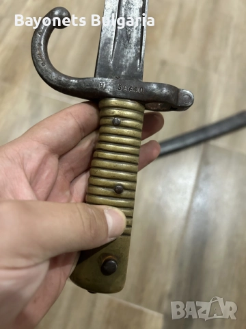 Френски Щик Шаспо Нож Сабя , снимка 8 - Антикварни и старинни предмети - 55824549