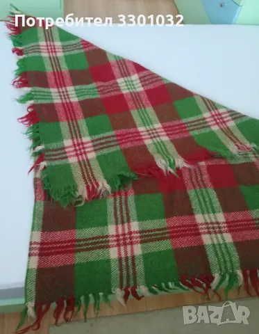 Истинско родопско одеало в три цвята 160/225, снимка 2 - Олекотени завивки и одеяла - 48230445