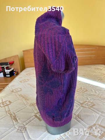 Лилав дамски пуловер, снимка 12 - Блузи с дълъг ръкав и пуловери - 44194707