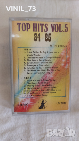 tops hits vol.5/84-85, снимка 1 - Аудио касети - 44773811