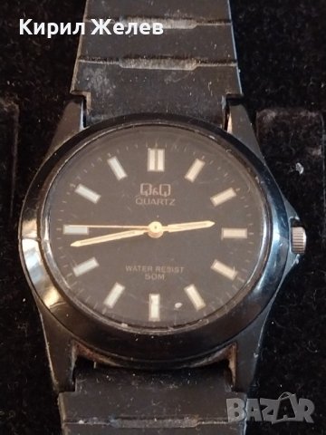 Q/Q QUARTZ WATER RESISTANT 30m. JAPAN MOVT УНИСЕКС МОДЕЛ КРАСИВ СТИЛЕН 33275, снимка 3 - Мъжки - 38753226
