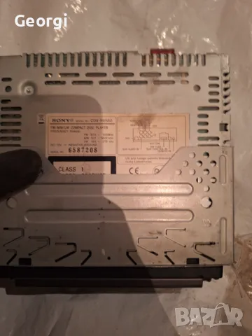 CD плеър сони  SONY CDX-R6550 Авто радио СД/MP3/, снимка 4 - Части - 48430021