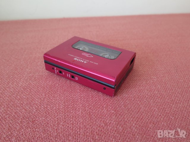 Sony walkman quartz WM-DD3 Red,1989г, снимка 5 - Радиокасетофони, транзистори - 41789336