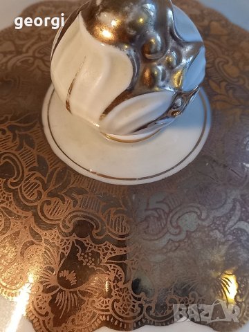 Ретро немски порцеланов супник с позлата , снимка 3 - Декорация за дома - 35712976