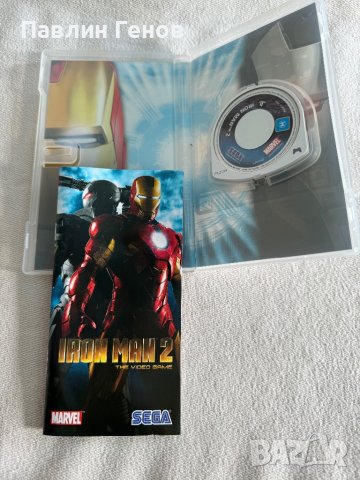 Оригинална Игра за PSP Iron Man 2 , (Sony PSP), снимка 7 - Игри за PlayStation - 44366272
