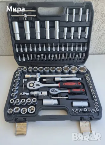 Професионален комплект гедоре 108 Части KRAFTROYAL 2060N, снимка 1