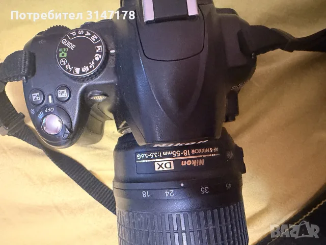 Фотоапарат Nikon D3000, снимка 2 - Фотоапарати - 56024163