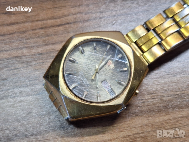 Колекционерски часовник Orient, от 70те години, снимка 3 - Мъжки - 52345308