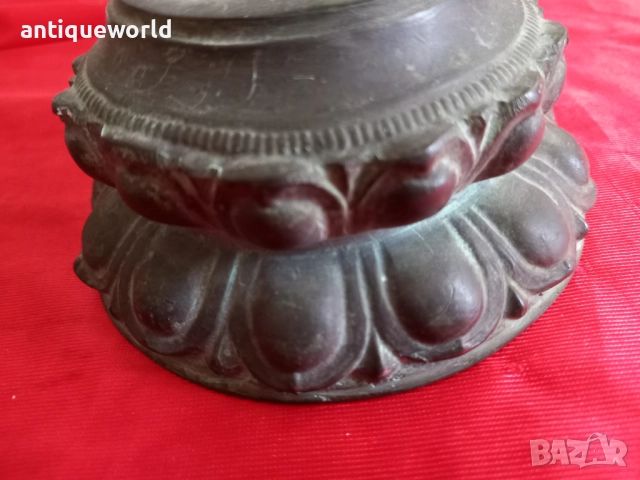 Бронзова Скулптура АПСАРА ,Кхмерска Камбоджа 19 Век, снимка 5 - Антикварни и старинни предмети - 51843759