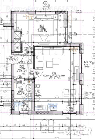 Двустаен апартамент в Беломорски! 