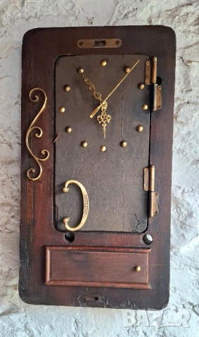 Дизайнерски Стенен Часовник с Тайно Отделение