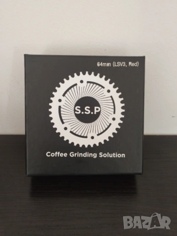 SSP LabSweet Red 64mm Burrs – оригинална кутия, използвани само за тест
