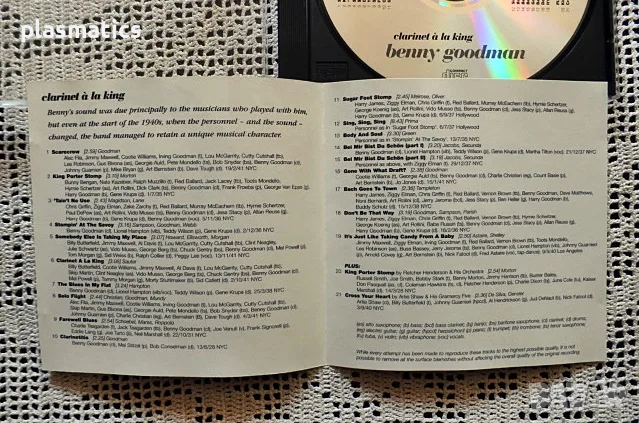 CD - Benny Goodman, снимка 3 - CD дискове - 45266745