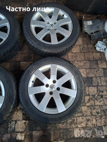 Джанти с гуми за Пежо/Ситроен, снимка 3 - Гуми и джанти - 53433579