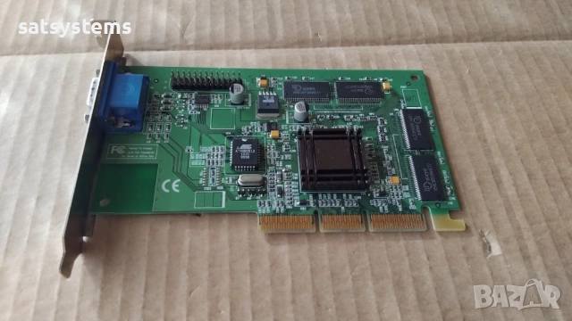 Видео карта NVidia Riva TNT2 M64 Creative Labs CT6980 32MB SDR 64bit AGP, снимка 5 - Видеокарти - 52264983