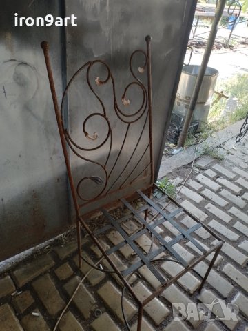 маси , пейки и столове от ковано желязо, снимка 14 - Други - 40346079