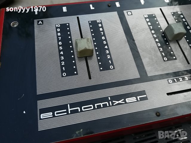 *TELEFUNKEN ANALOG ECHOMIXER 0310231608LK, снимка 14 - Ресийвъри, усилватели, смесителни пултове - 42418702