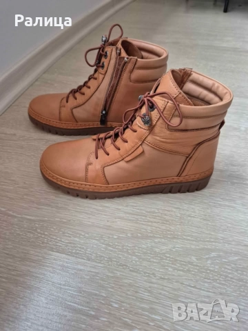 Нови боти от естествена кожа, снимка 3 - Дамски боти - 52791098