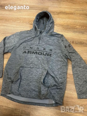 Мъжки суичър Under Armour  Loose ColdGear hoodie , XL размер , снимка 7 - Спортни дрехи, екипи - 51384463