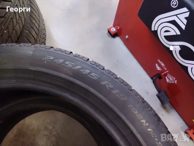 2бр.зимни гуми 245/45/19 Pirelli, снимка 4 - Гуми и джанти - 56342900