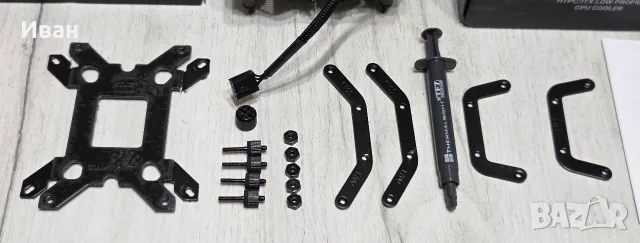Нов Thermalright AXP90-X53 Black ниско профилен охладител, снимка 5 - Процесори - 56264441