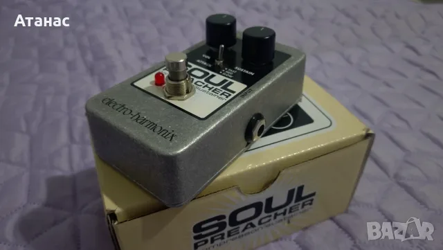 Ефект за китара- Electro-Harmonix Soul Preacher -compressor sustainer, снимка 3 - Китари - 56106286