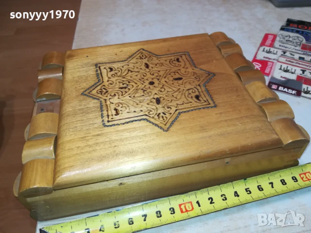 СТАРА БГ ДЪРВЕНА КУТИЯ 0106251138, снимка 6 - Колекции - 50503142