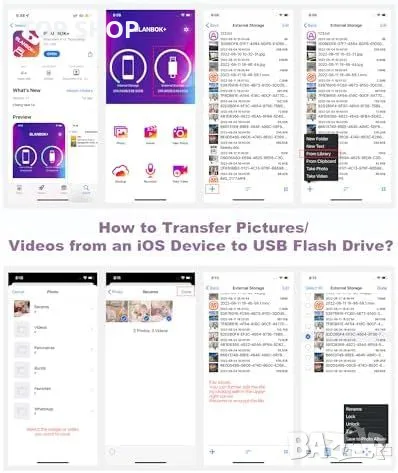 Нов USB-C флаш драйв 128GB USB памет за iPhone, Android и компютър, снимка 8 - Друга електроника - 49339187