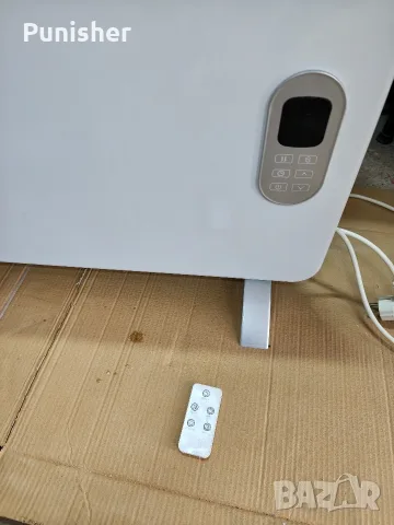 Електрически конвекторeн радиатор iHunt Smart Space Heater PRO 2000W, Wi-Fi, 2 стъпки за отопление, снимка 2 - Отоплителни печки - 55705604
