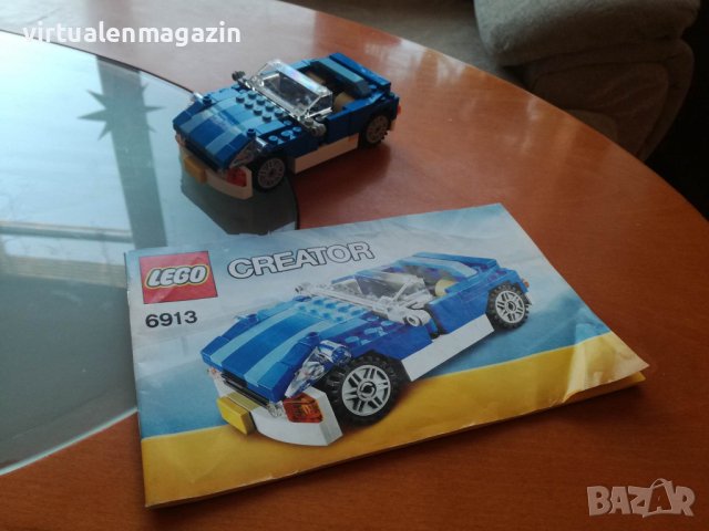 Конструктор Лего - модел LEGO Creator 6913 - Синя кола