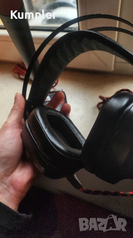 Genesis Radon 720 слушалки + Genesis Radium 200 микрофон, отличен комплект, снимка 2 - Слушалки за компютър - 53452265