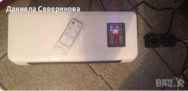 Печка за стенен монтаж с двойно предназначение –ОТОПЛЕНИЕ и охлаждане