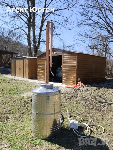 Казан за ракия на ток с медна дистилационна колона , снимка 2 - Други машини и части - 53838724