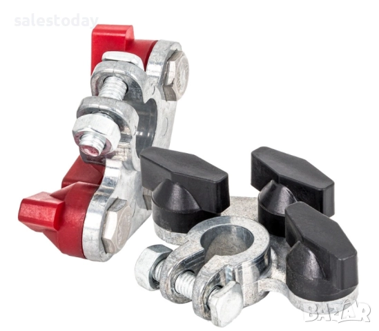 Клеми за акумулатор с поцинковано покритие, 800AMP, 2бр