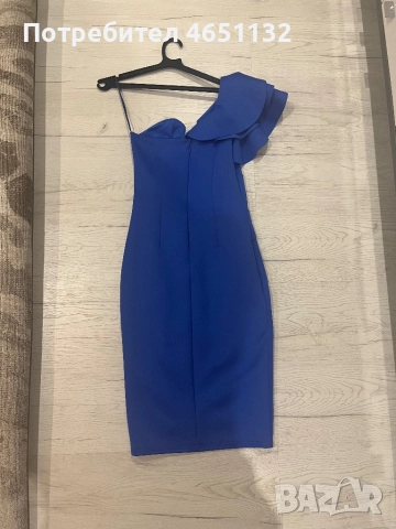 Официална рокля; синя; ХS, снимка 5 - Рокли - 52416555
