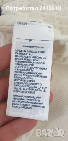Tommy Hilfiger Cotton Knit POLO Mens Size L НОВО! ОРИГИНАЛ! Мъжки Памучен Пуловер Поло!, снимка 15 - Пуловери - 48867548