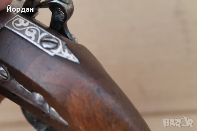 Уникален търговски кремъчен пистолет , снимка 17 - Други ценни предмети - 47270597