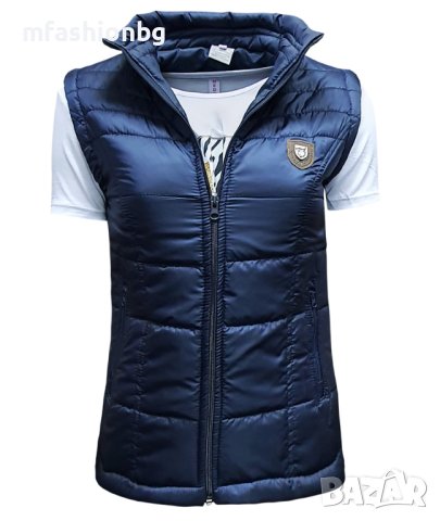 Дамски преходен елек 15 цвята от М до 5XL, снимка 2 - Елеци - 40742048